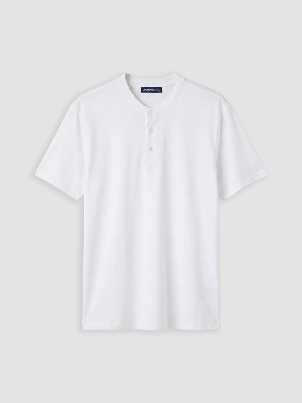 Grandad Collar Men's T-Shirt-3