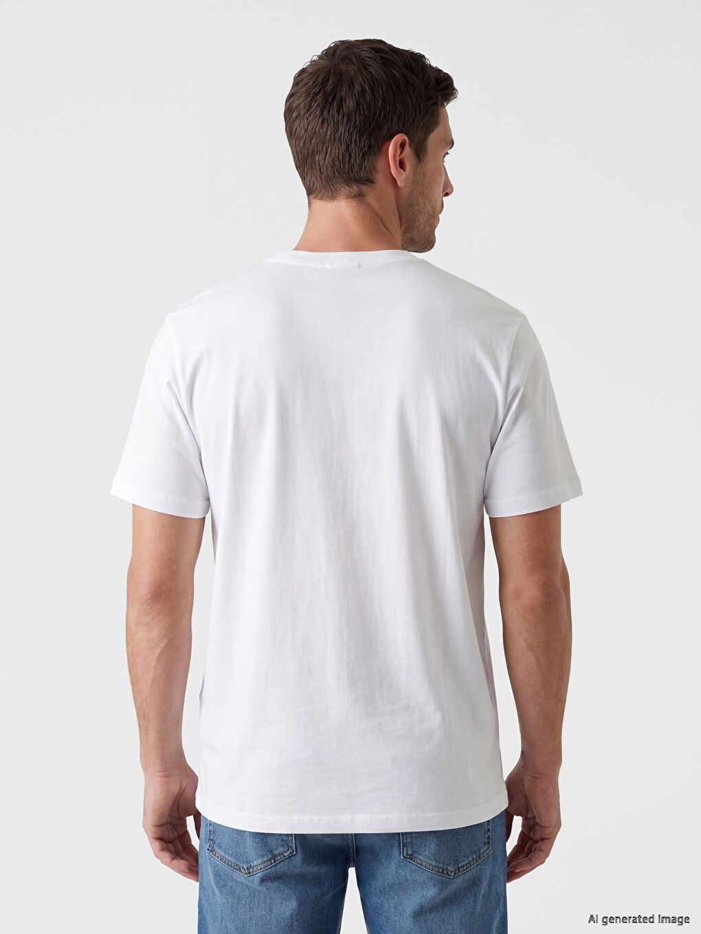 Grandad Collar Men's T-Shirt-2