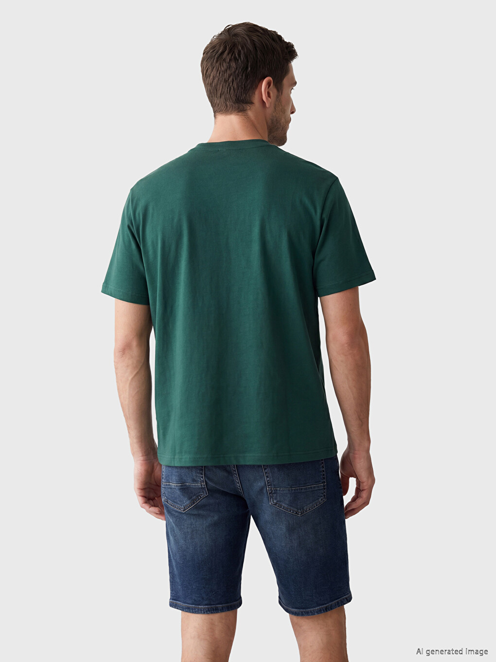 T-shirt Homme À Col Officier-2