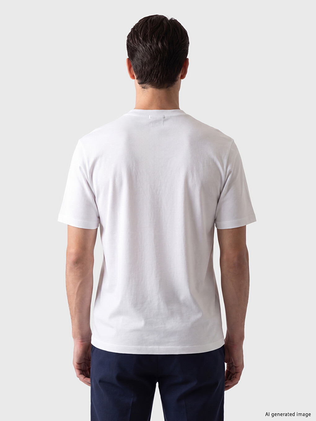 T-shirt Me Jakë Gjyshi 100% Pambuk Për Burra-2