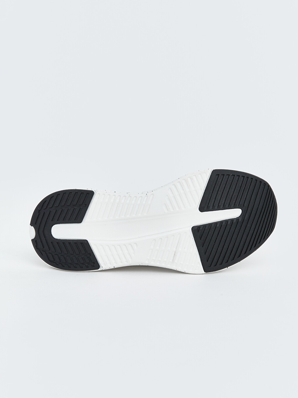 Gri Bağcıklı Fileli Erkek Sneaker-1
