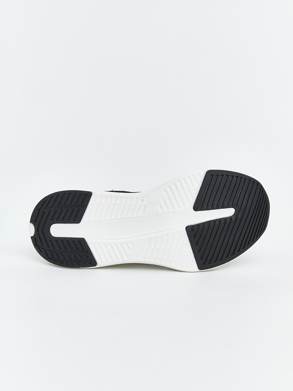 Siyah Bağcıklı Fileli Erkek Sneaker-1