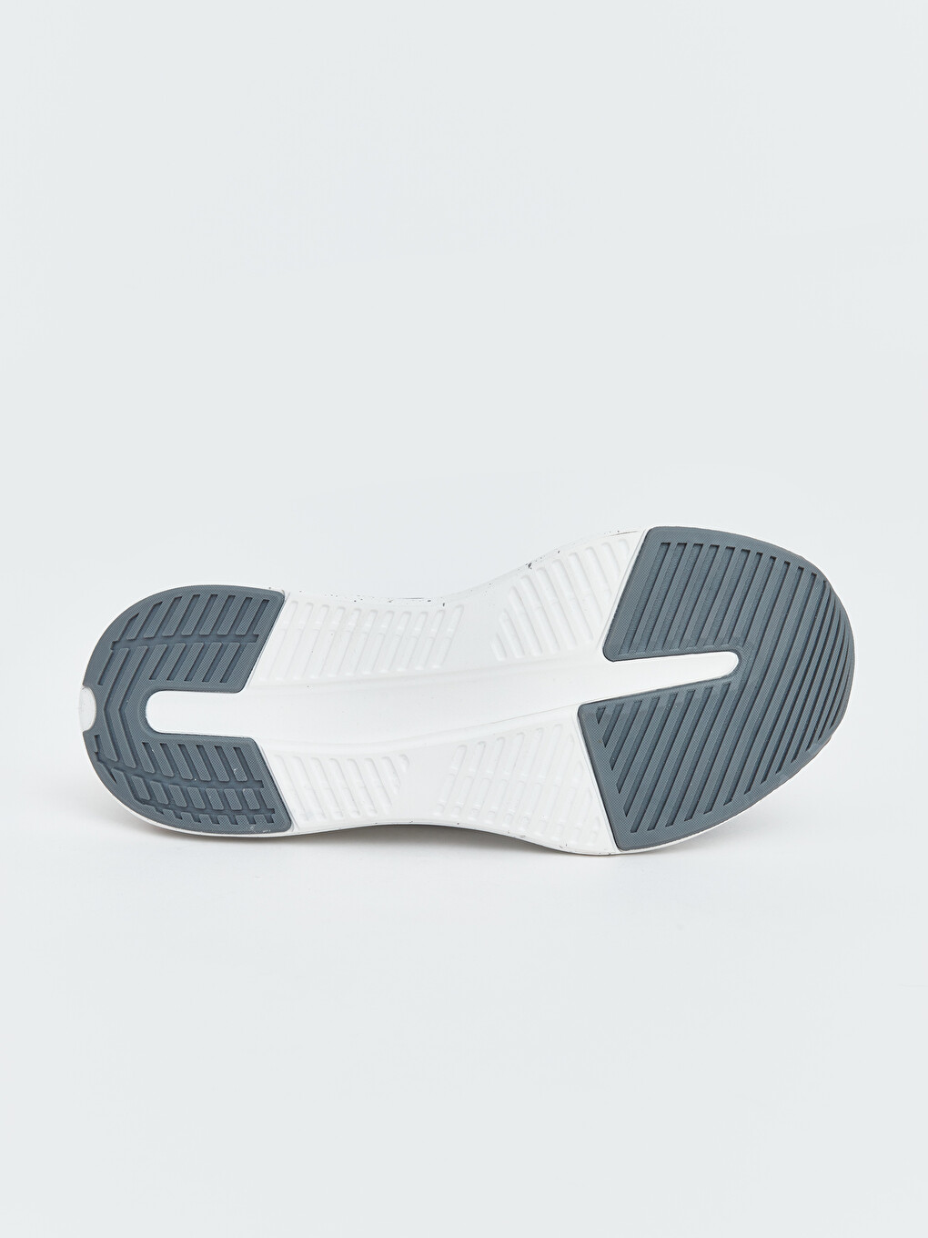 Antrasit Bağcıklı Fileli Erkek Sneaker-1