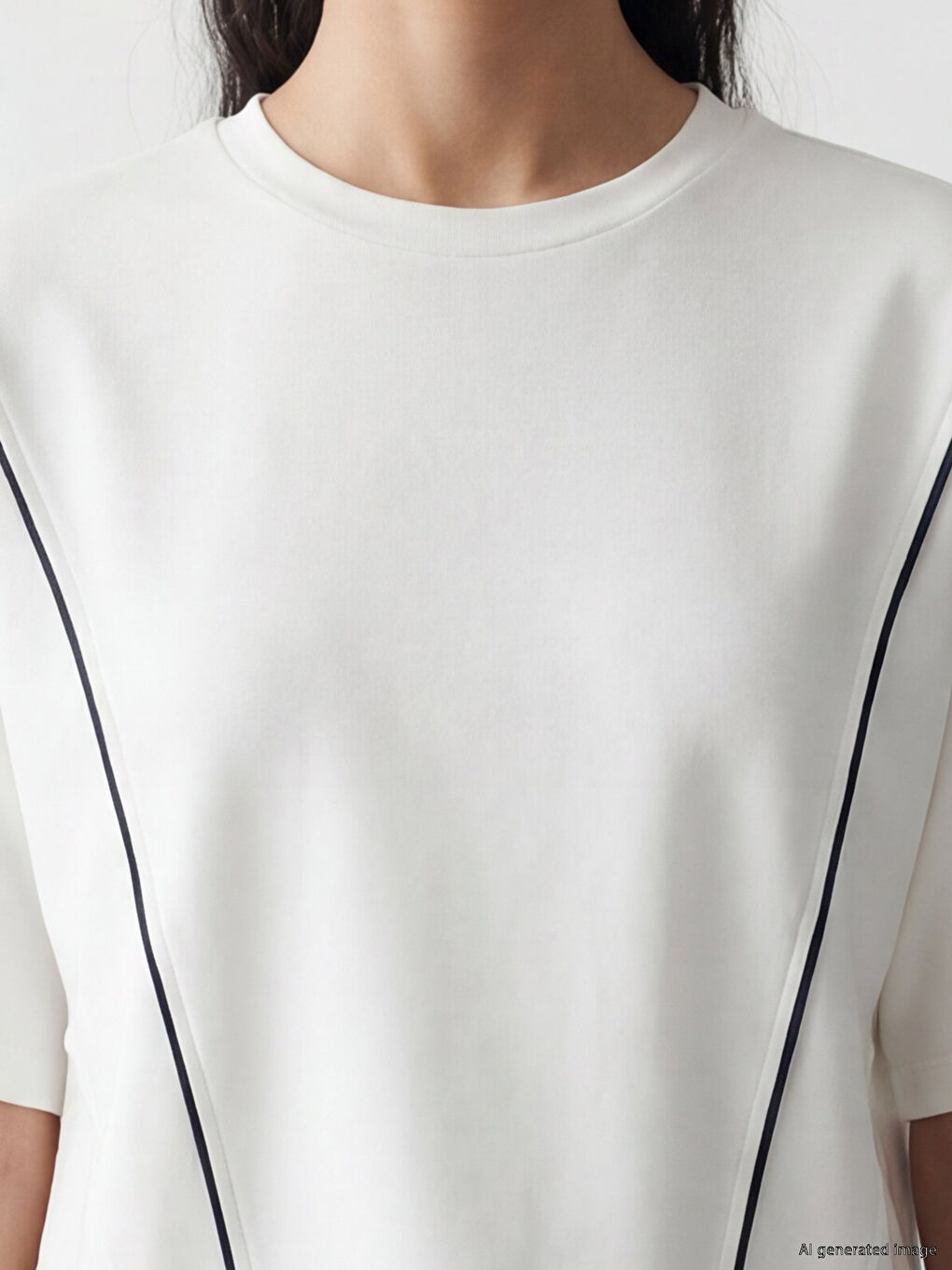 Crew Neck Women's T-Shirt-2