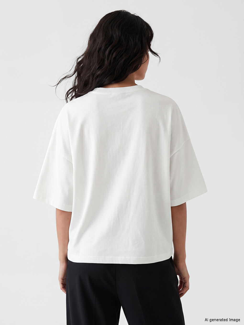 Crew Neck Women's T-Shirt-3