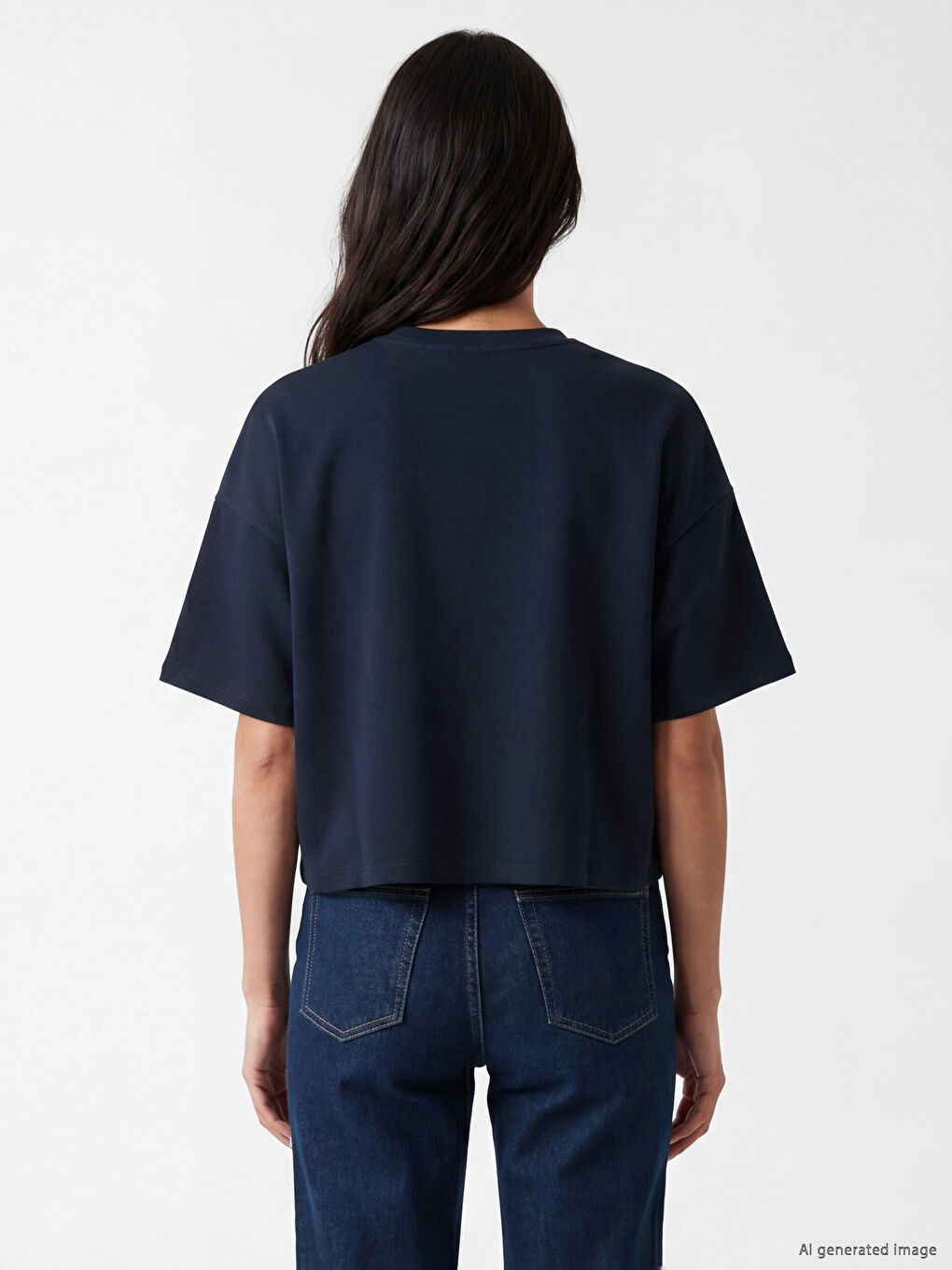 Crew Neck Women's T-Shirt-3