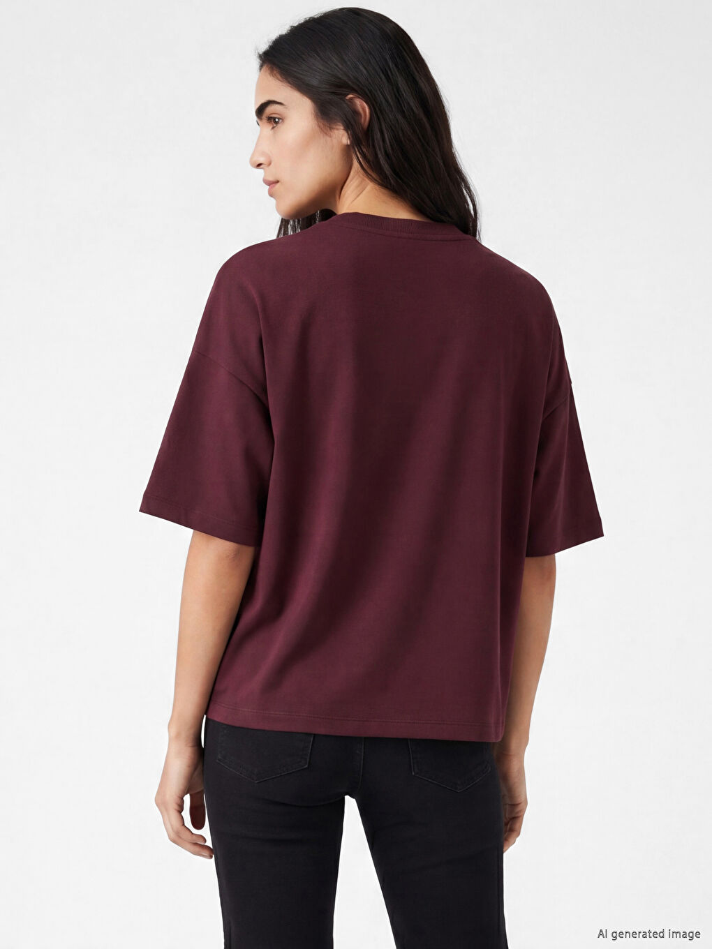 Crew Neck Women's T-Shirt-3