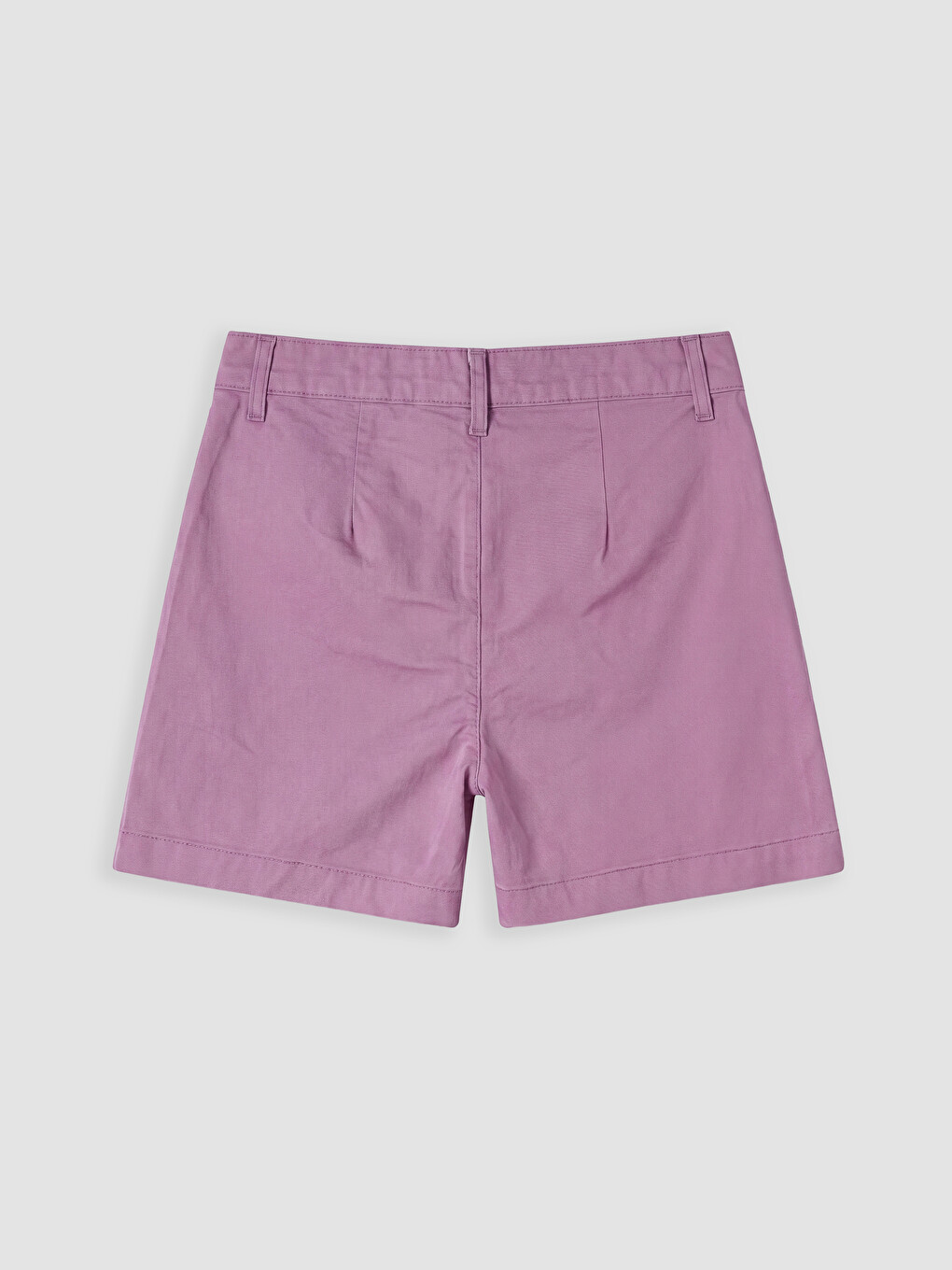 Mor Regular Fit Kadın Jean Şort-2