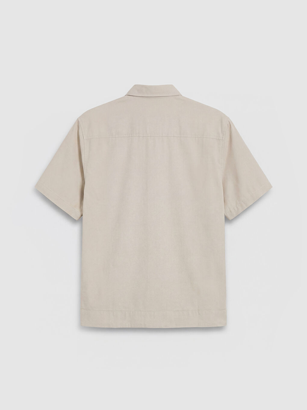 Bej Regular Fit Erkek Gömlek-3