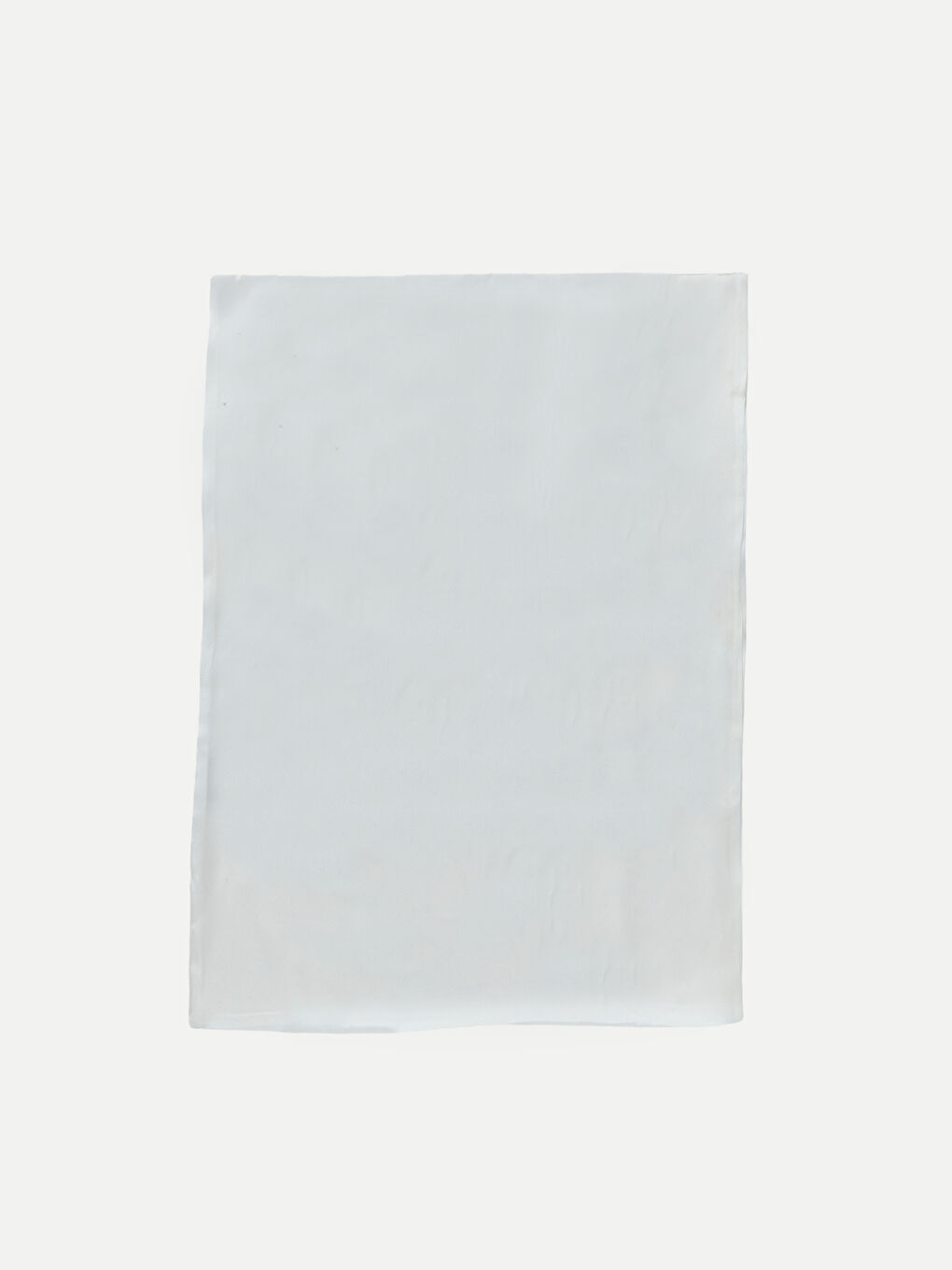 Beyaz Basic İpek Yastık Kılıfı 50x70 cm-2