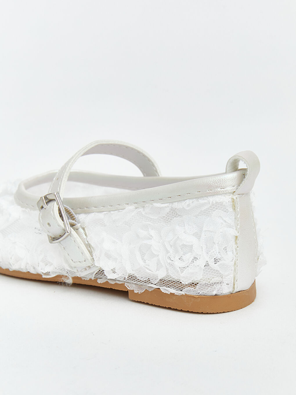 Beyaz Kız Çocuk Babet-4