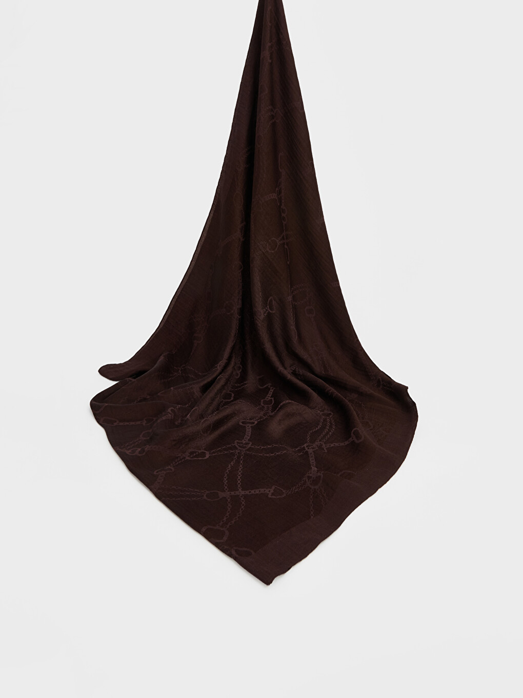 Jacquard Woven Self-Patterned Women's Scarf