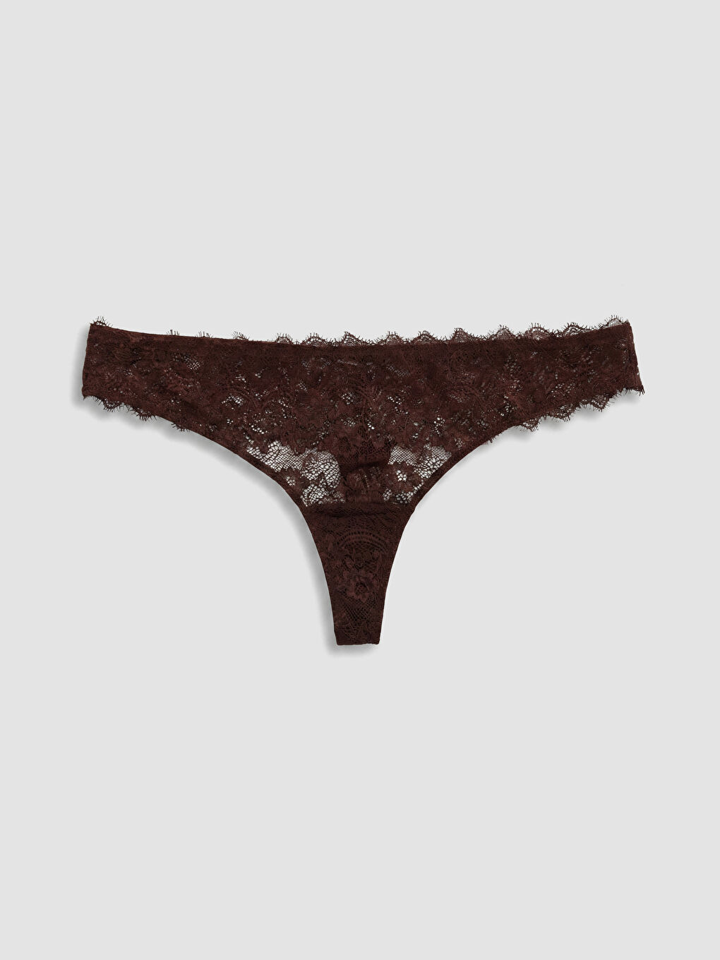 Bordo Dantelli Tanga Külot