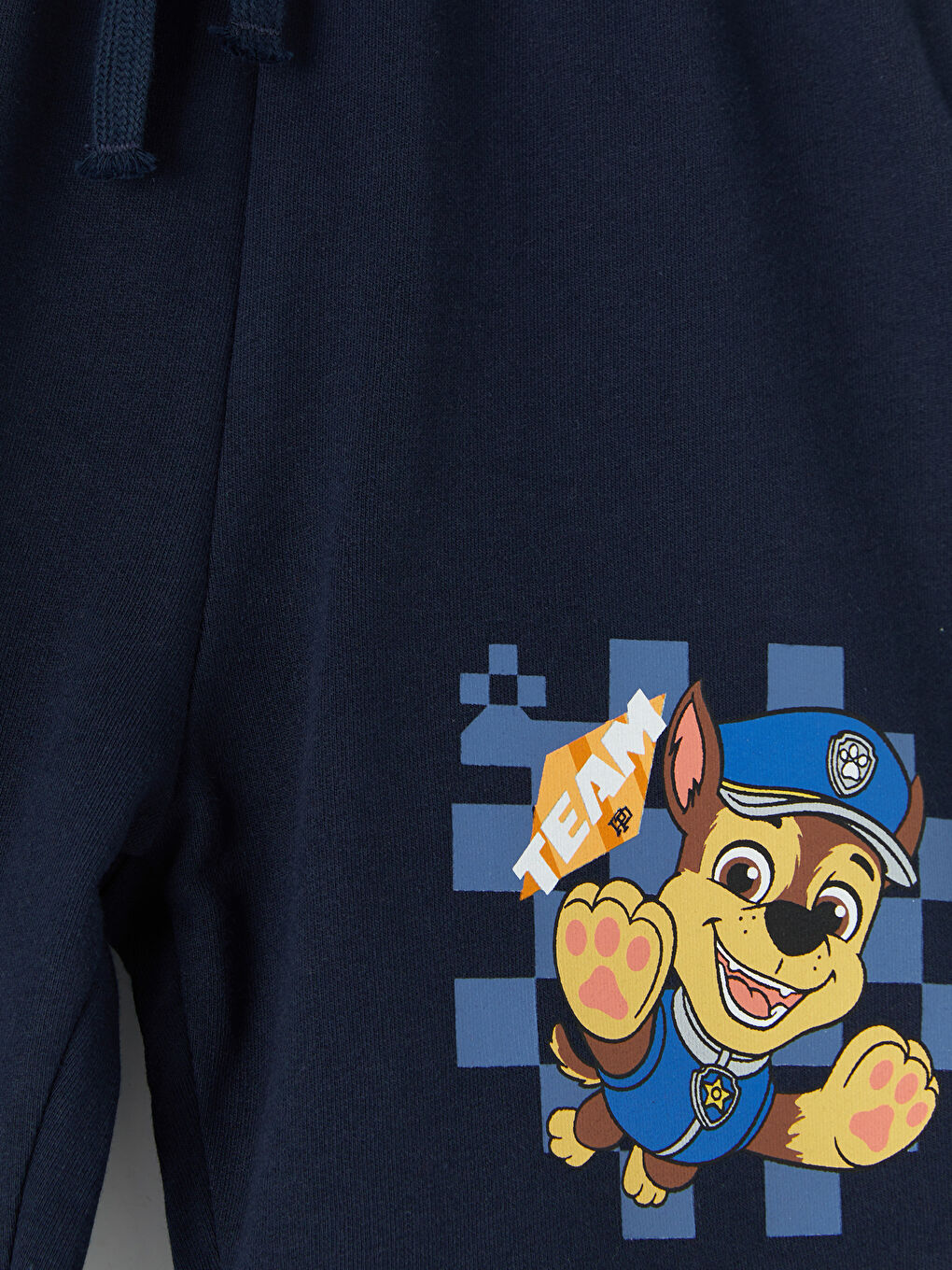 Lacivert Beli Lastikli Paw Patrol Baskılı Erkek Çocuk Şort-2
