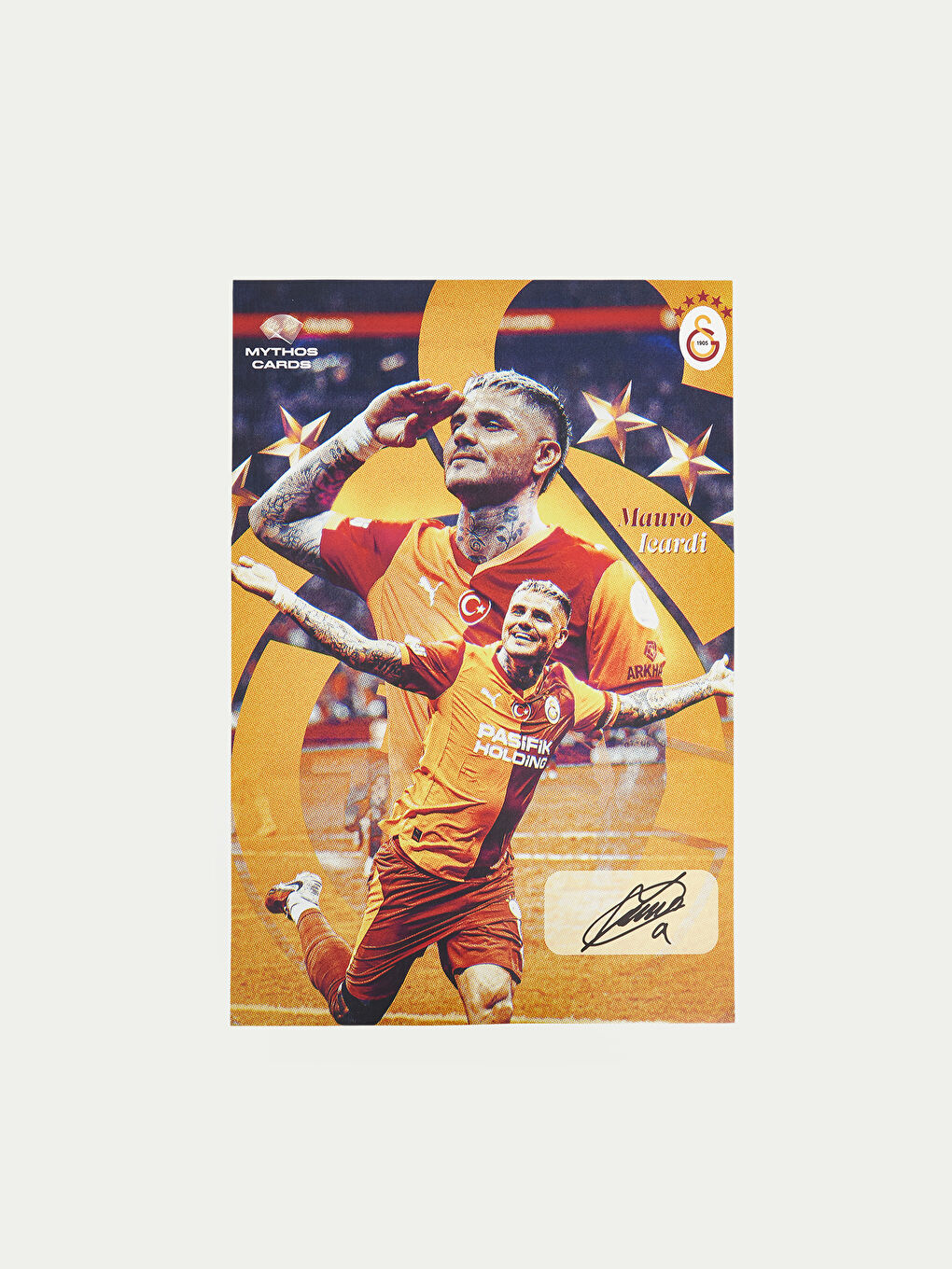 Karışık Mauro icardi İmzalı Statik Poster