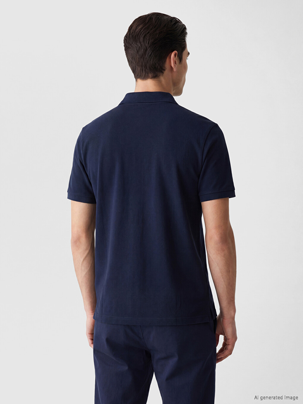 T-shirt Homme À Col Polo-2
