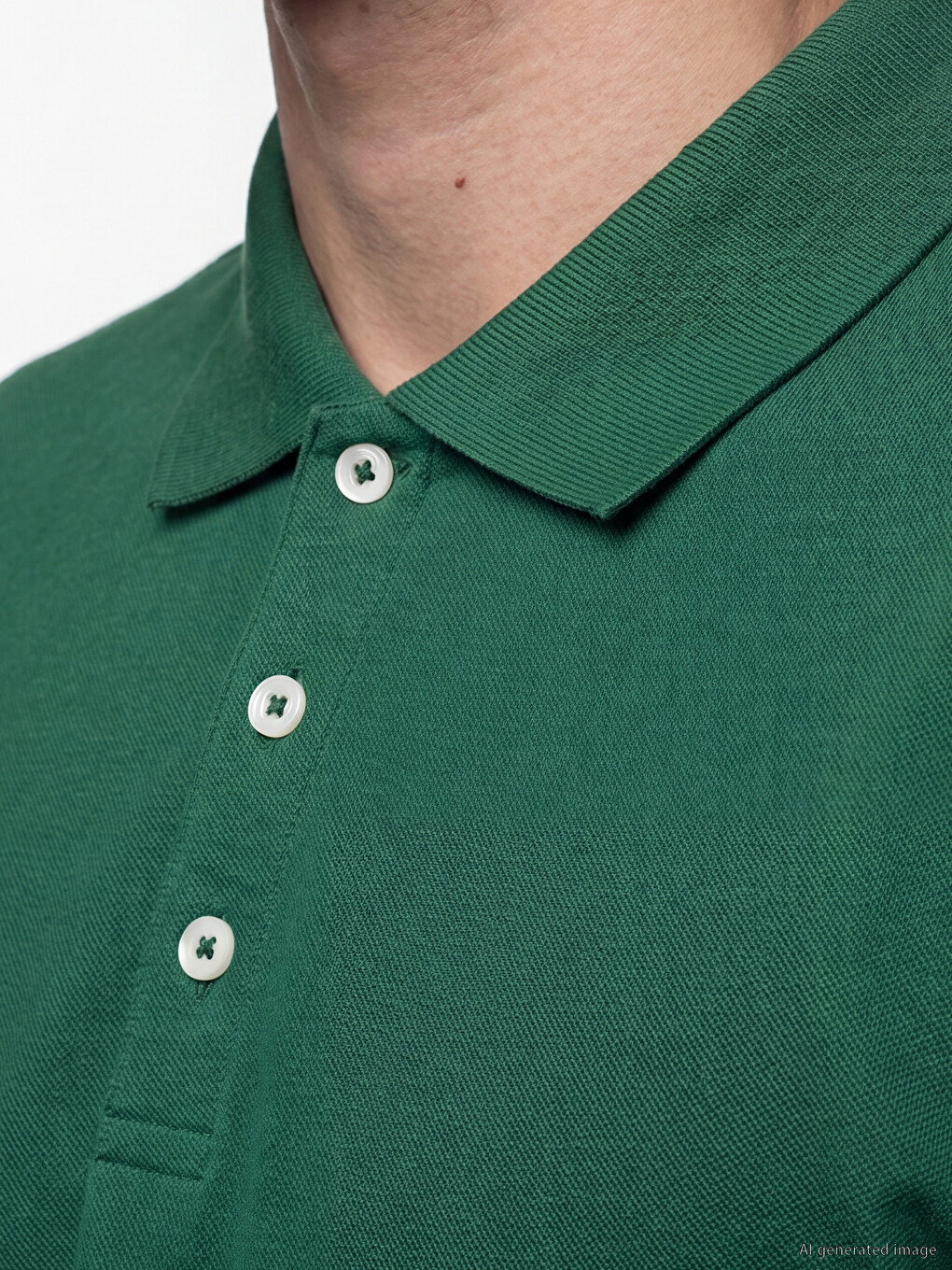 Polo Collar Standard Fit Men's T-shirt-2