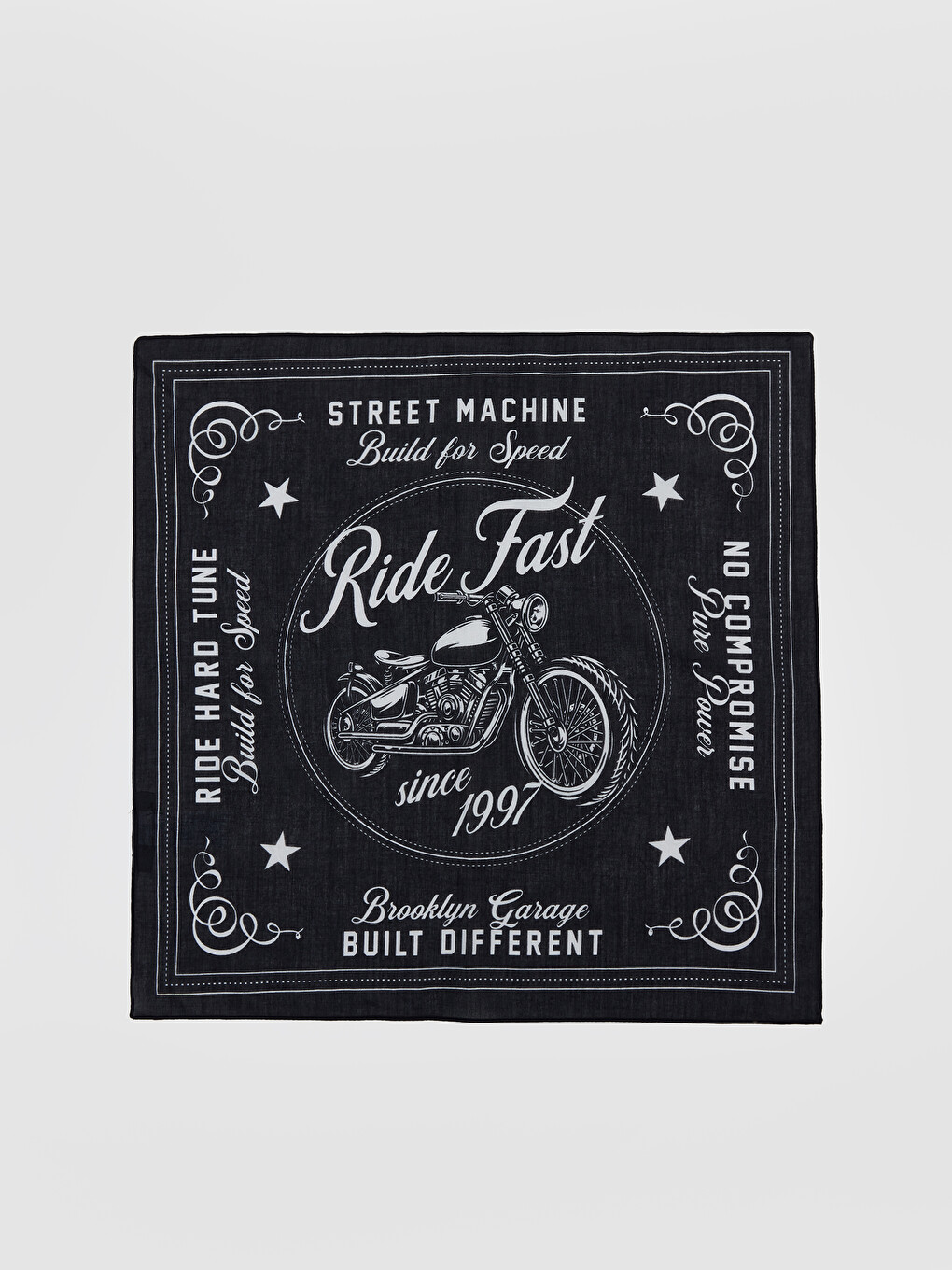 Lacivert Motosiklet Erkek Bandana