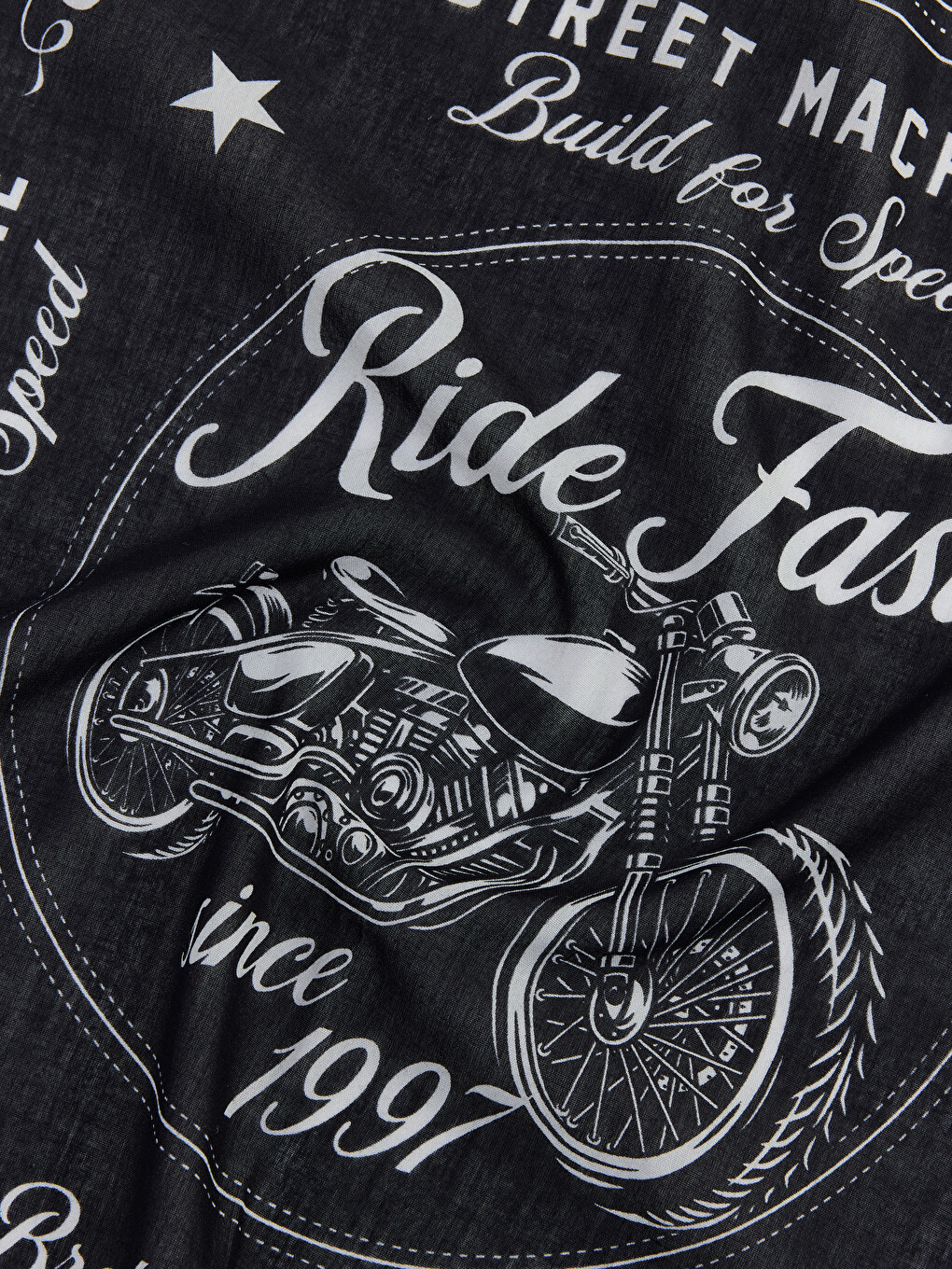 Lacivert Motosiklet Erkek Bandana-2