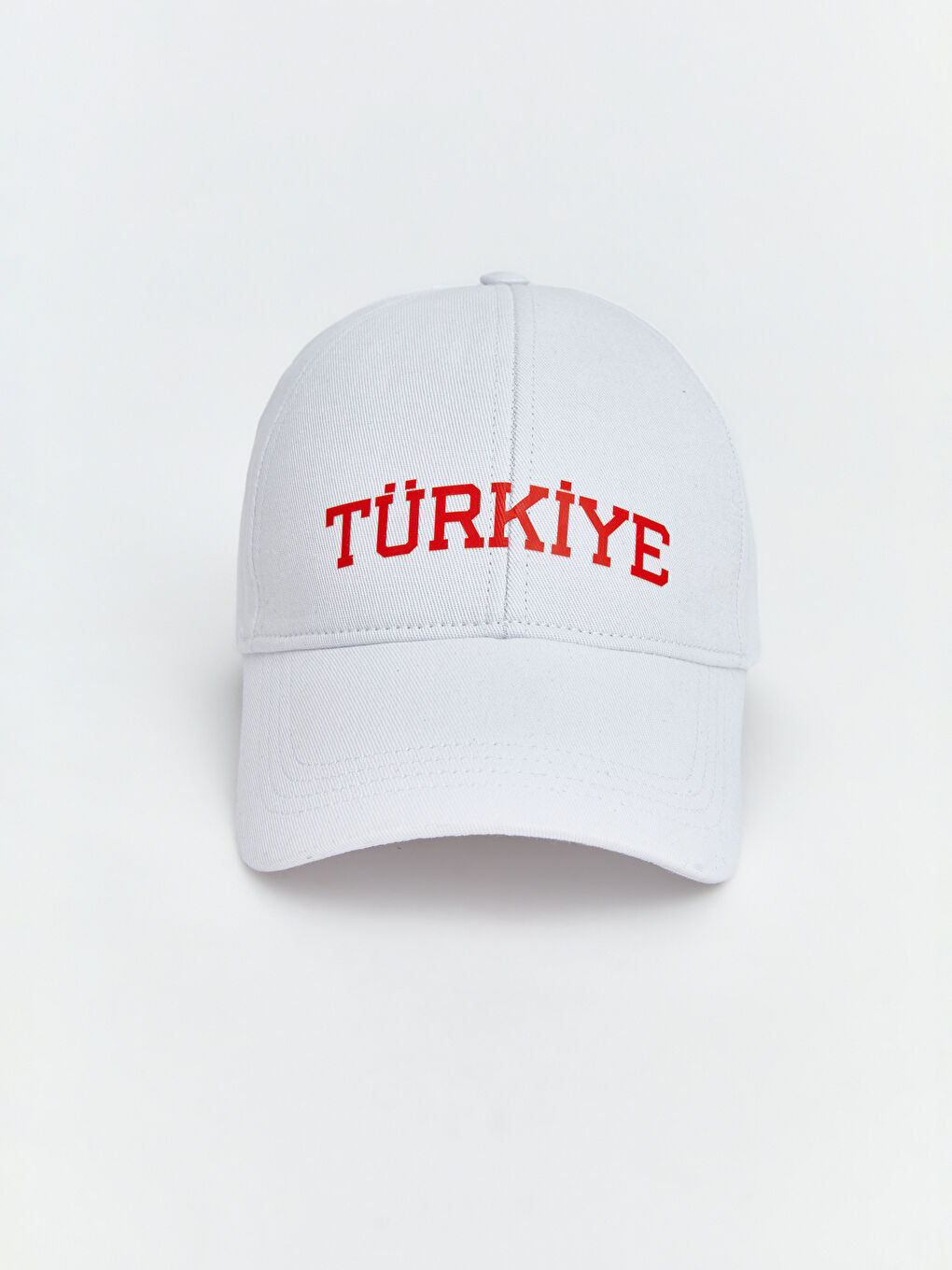 Beyaz Türkiye Nakışlı Erkek Kep Şapk