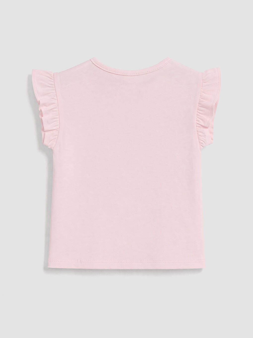 Pembe Barbie Baskılı Kız Bebek Takım-3
