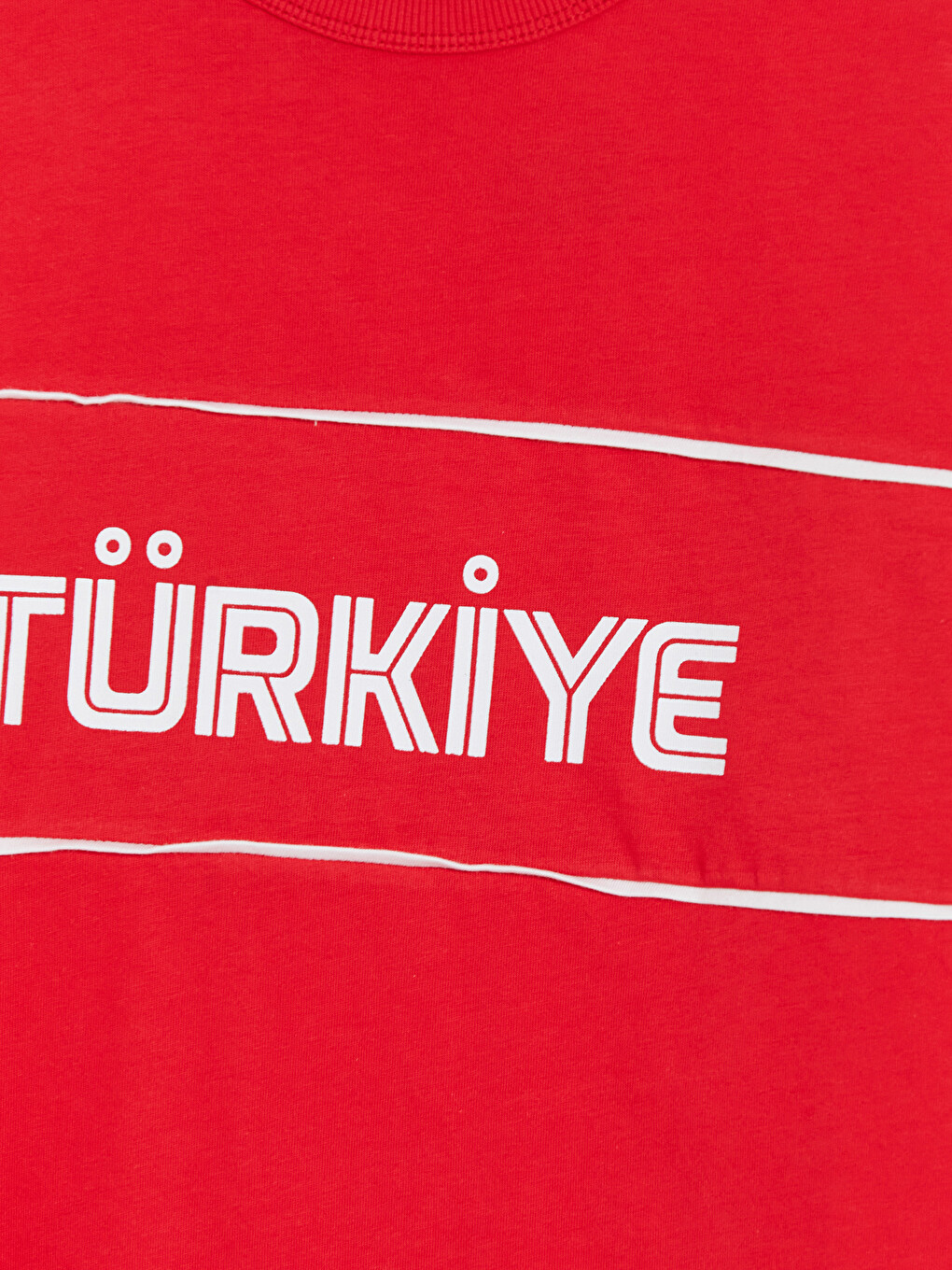Kırmızı Türkiye Baskılı Erkek Çocuk Tişört-3