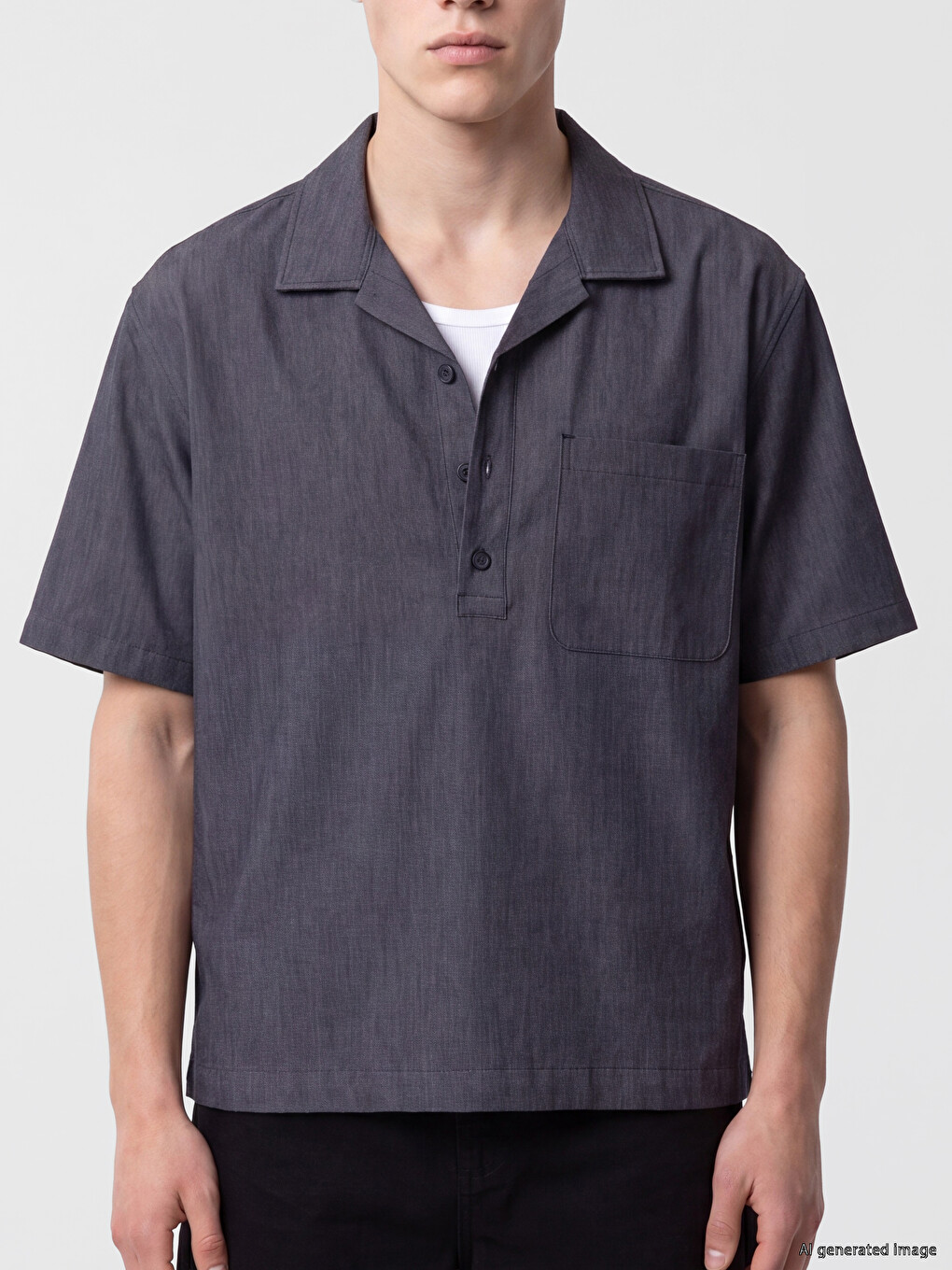 Relax Fit Men's Textured Shirt-2