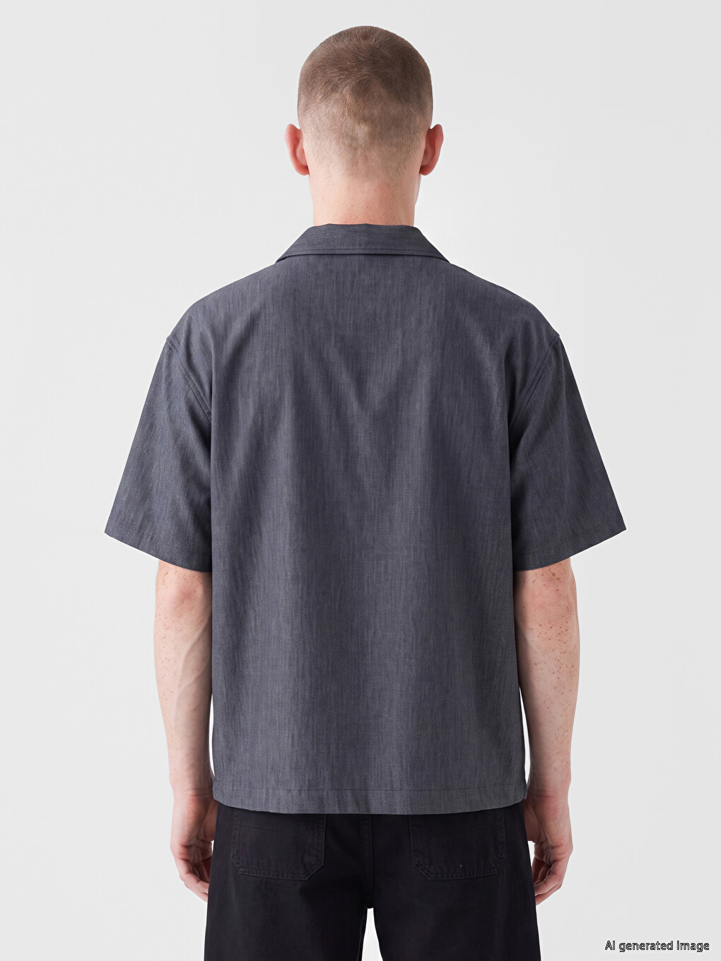Relax Fit Men's Textured Shirt-3