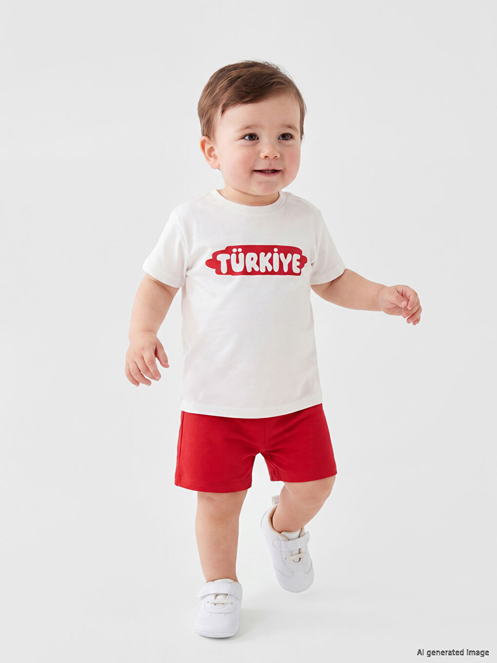Turkey Printed Baby Boys' T-Shirt-1