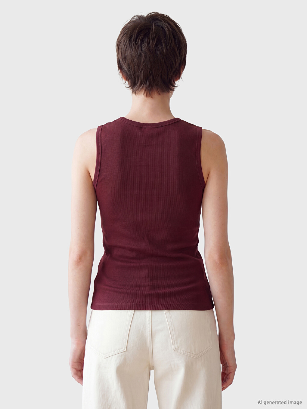 Bluza sa okruglim izrezom i naborima-3