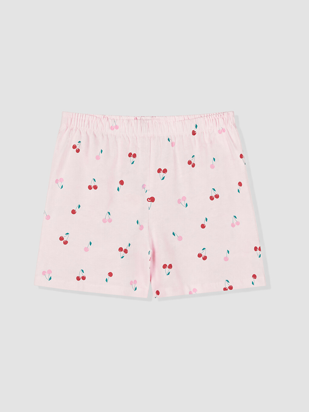 Femër Roze Pizhama Të Poshtme-1