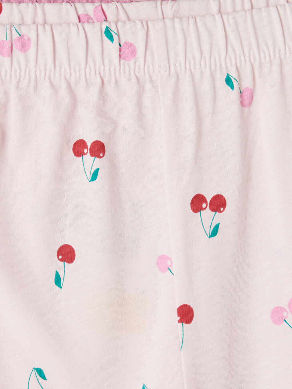 Femër Roze Pizhama Të Poshtme-2