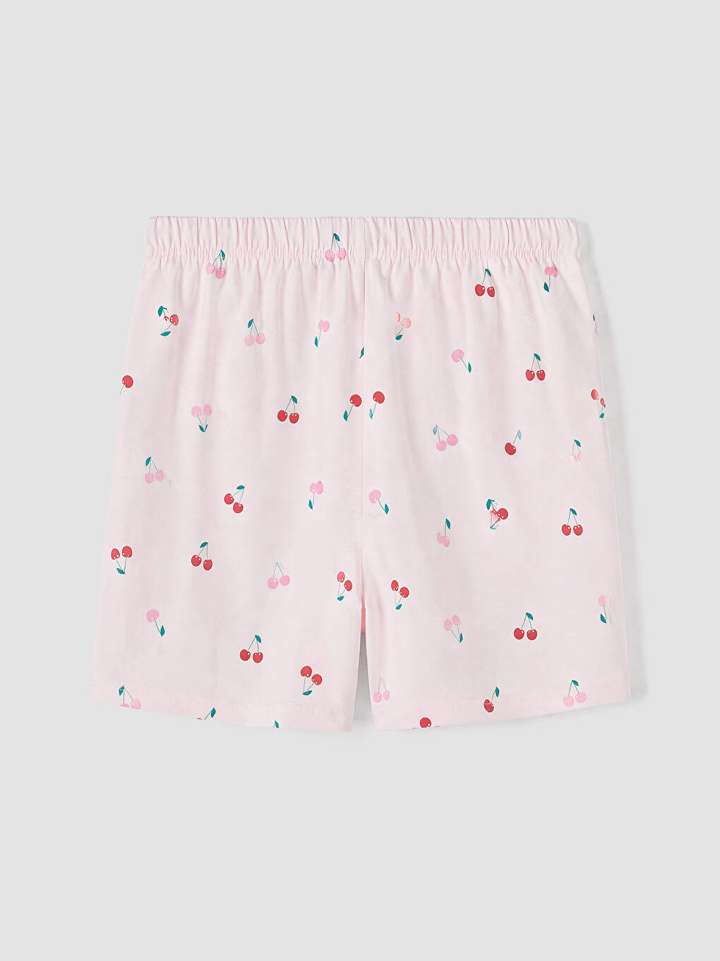 Femër Roze Pizhama Të Poshtme-3
