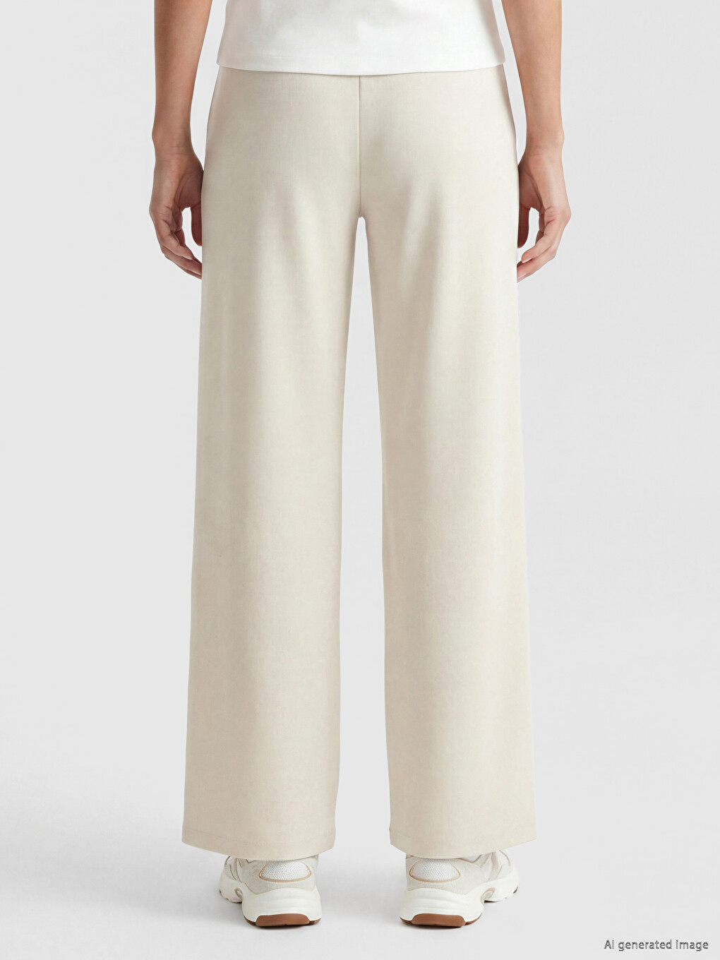 Elastic Waist Soft Touch Women's Sweatpants-3