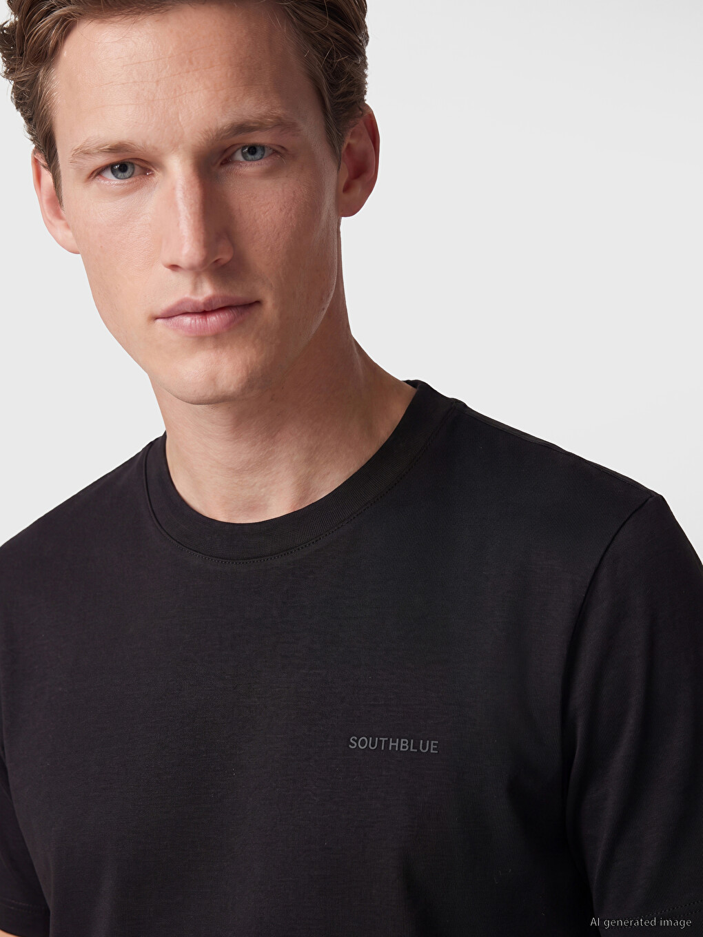 Crew Neck Men's T-shirt-2