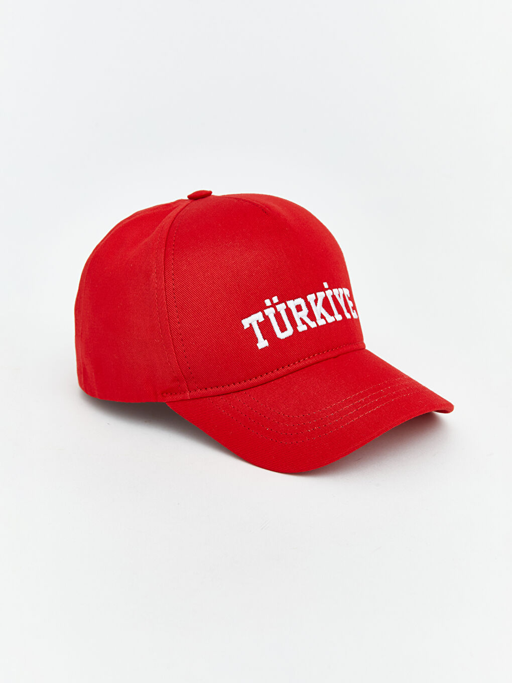 Kırmızı Türkiye Nakışlı Erkek Çocuk Kep Şapka-1
