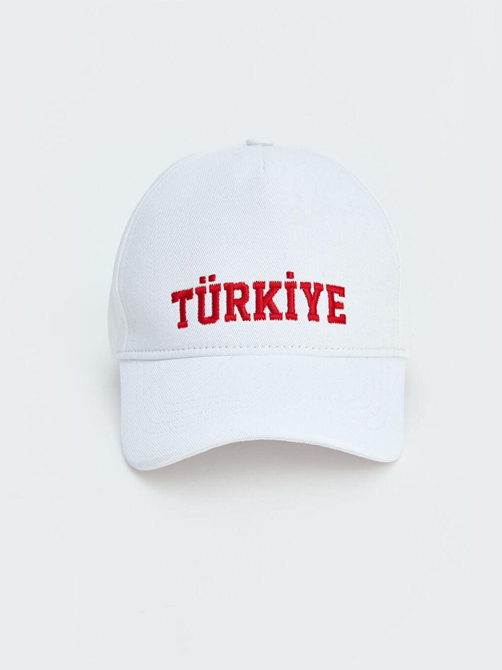 Beyaz Türkiye Nakışlı Erkek Çocuk Kep Şapka
