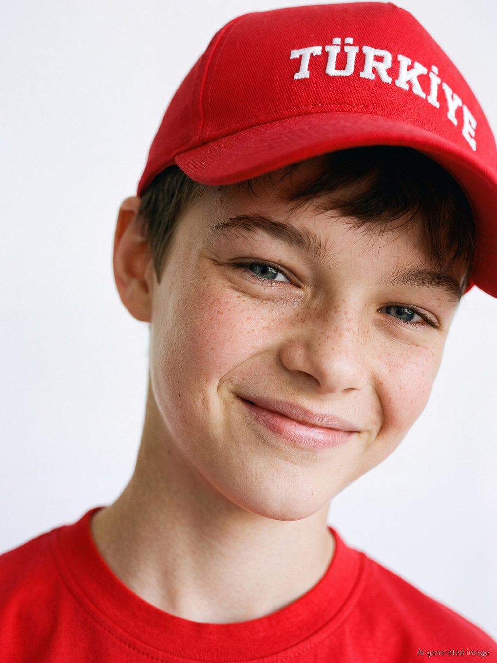 Turkey Embroidered Boys' Baseball Cap