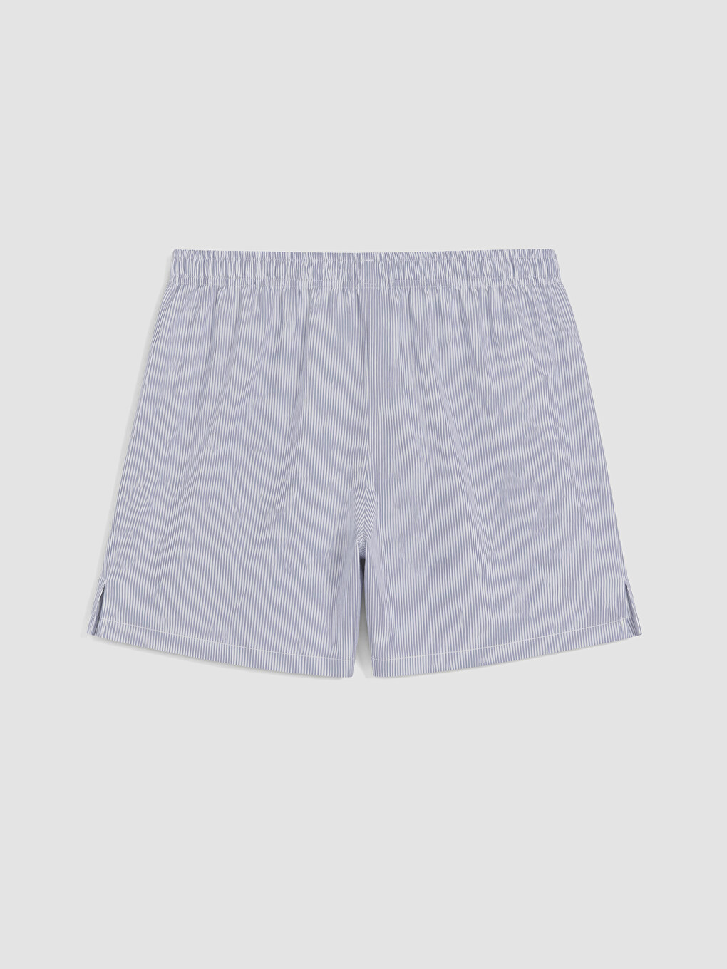 Lacivert Relax Fit Çizgili Erkek Boxer 2'li-6