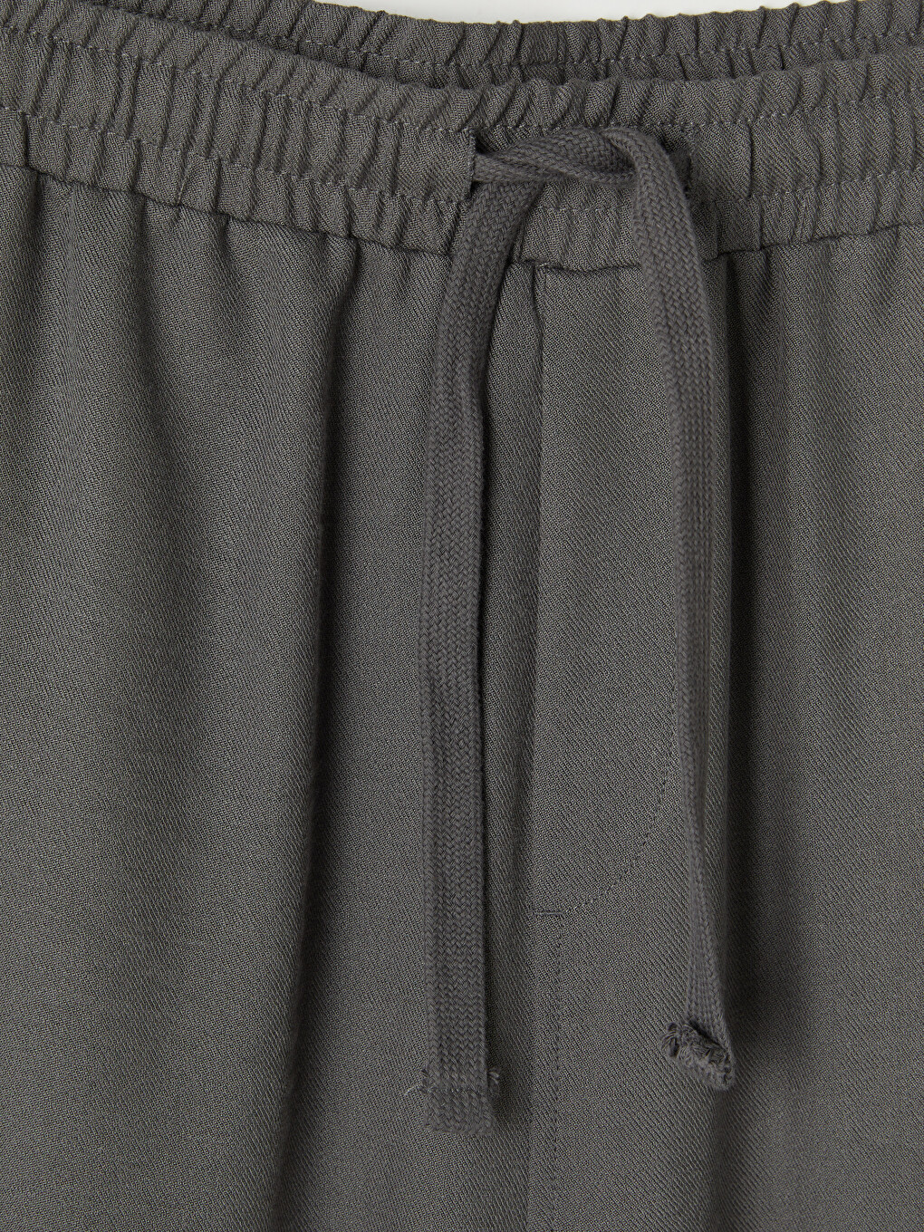 Relaxed Fit Linen-look Men's Trousers-6