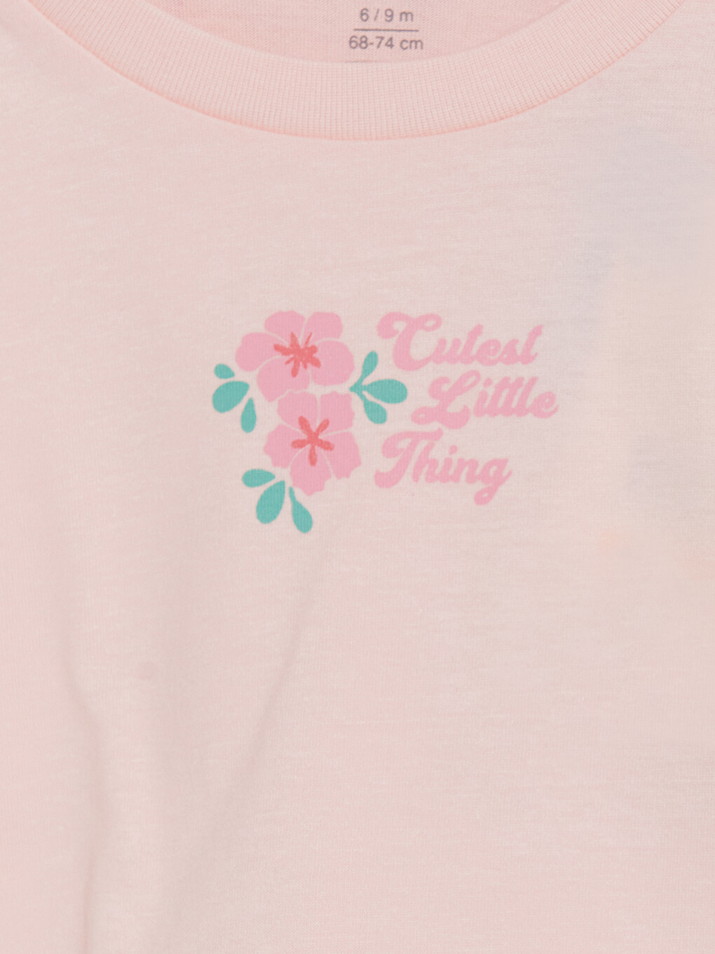 Floral Baby Girls' T-Shirt and Shorts Set-2