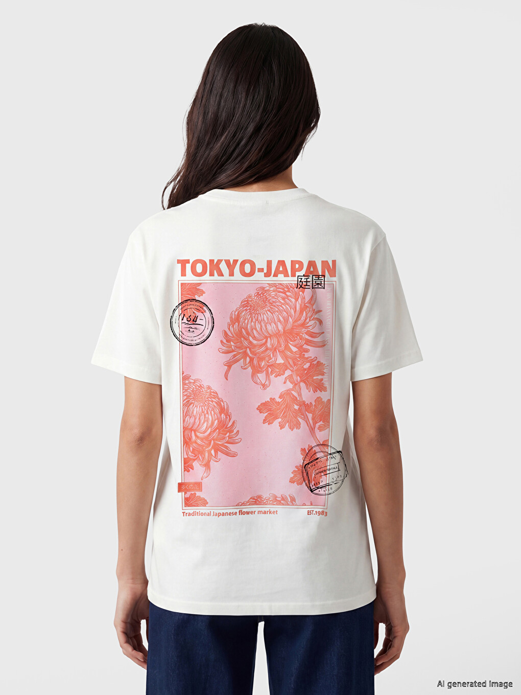 Ženska majica sa printom Tokyo-2