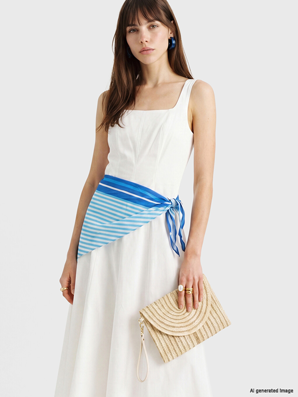 Women's Rattan Handbag