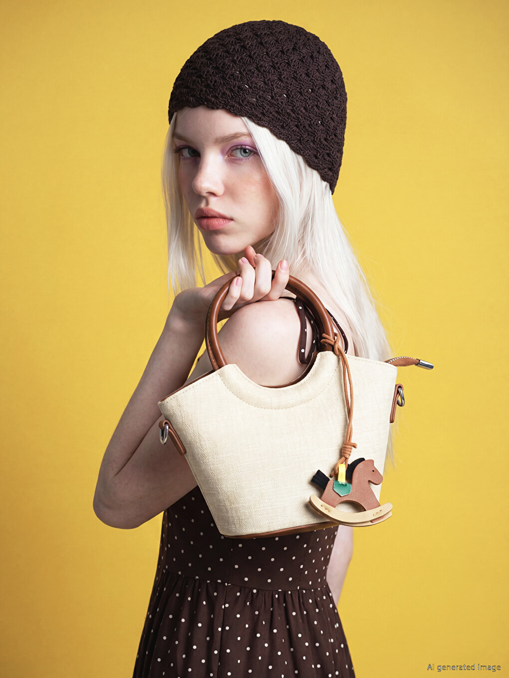 Horse Figured Women's Shoulder Bag