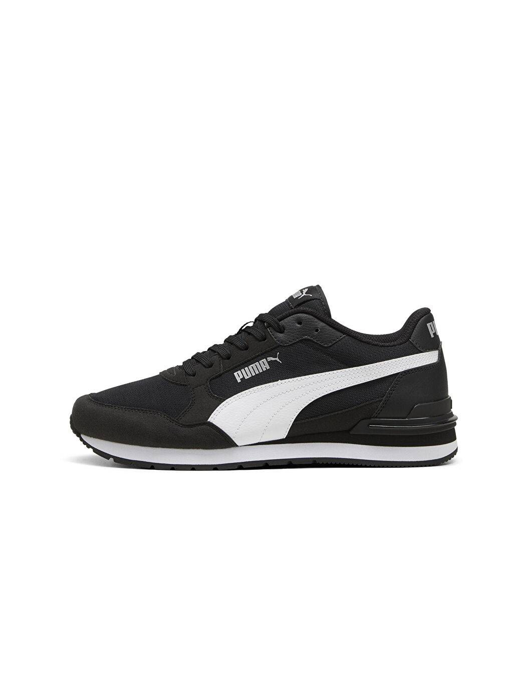 Siyah St Runner V4 Mesh Erkek Spor Ayakkabı-3