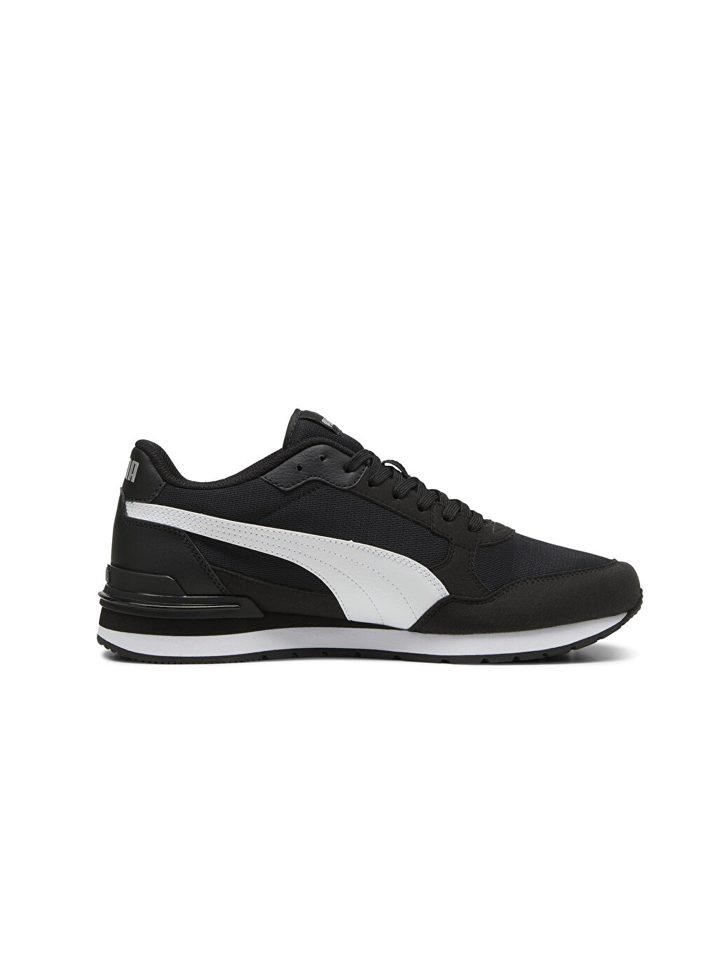 Siyah St Runner V4 Mesh Erkek Spor Ayakkabı-4