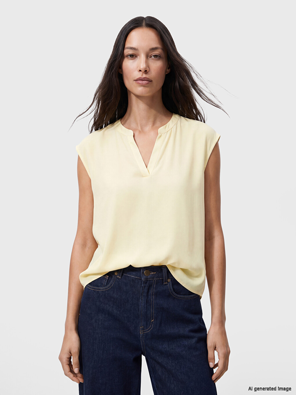 Notch Neck Women's T-shirt