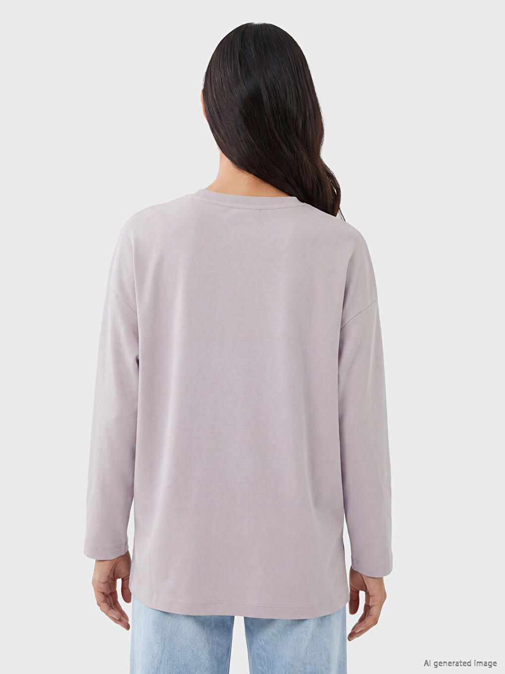 Embroidered Oversize Soft Touch Women's Tunic-3
