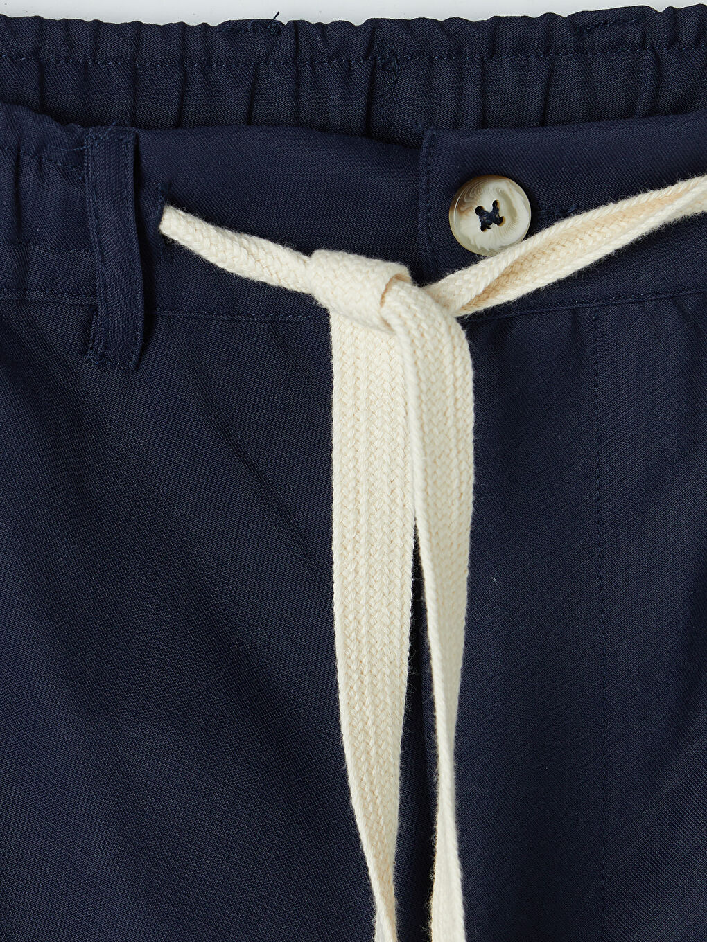 Lacivert Regular Fit Erkek Kargo Şort-1