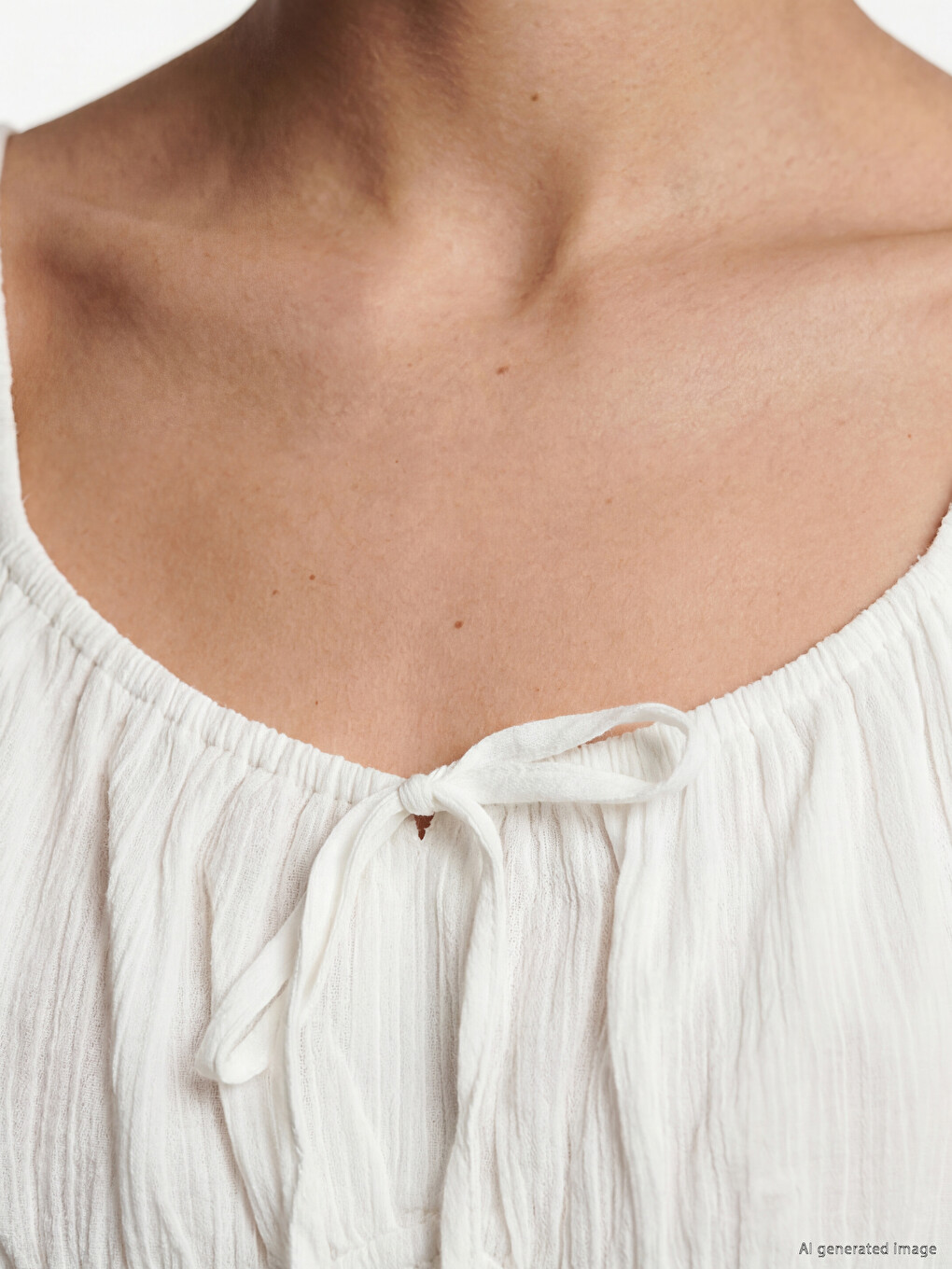 Blouse Blanc Femme-2